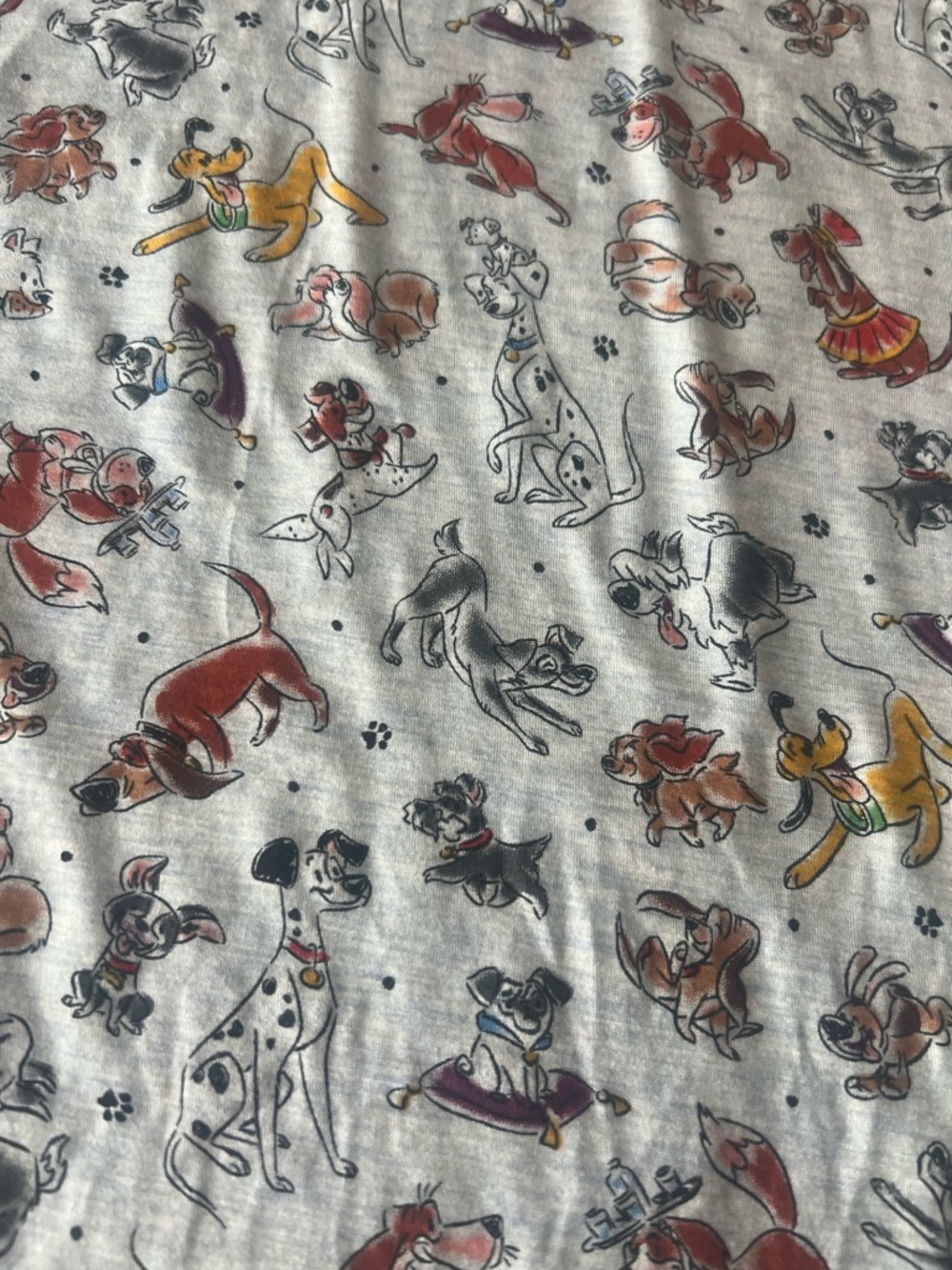 Disney Parks Reigning Dogs Women’s Short Sleeve Tee Shirt Large Lady Pluto - Picture 6 of 9